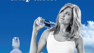 Jennifer Aniston fronts Glaceau Smartwater campaign